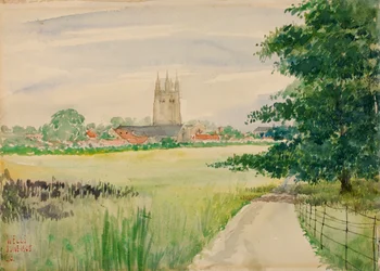 Wells Cathedral, England, 1905