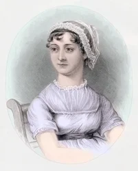 Portrait of Jane Austen, c.1850