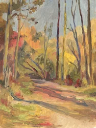 Peaceful Autumn Path
