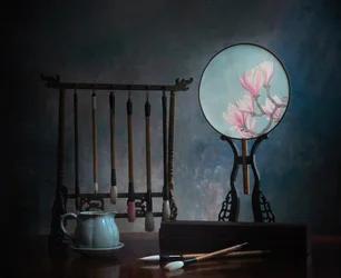 Chinese Magnolia Still Life