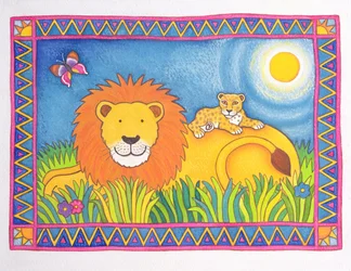 Lion in the Sun