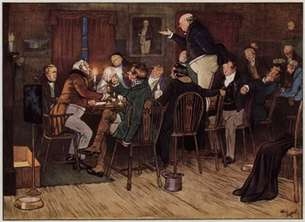 Illustration for The Pickwick Papers by Cecil Aldin