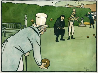 Old English Sports and Games: Bowls