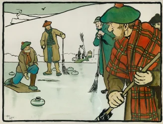 Old English Sports and Games: Curling
