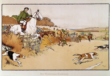 Watercolour by Cecil Aldin