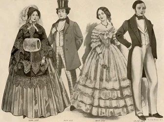 Clothing from 1850-1856, 1907, 1937
