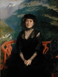 Portrait of Mrs Addison C. Harris