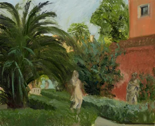 Garden at the Villa Molina 1