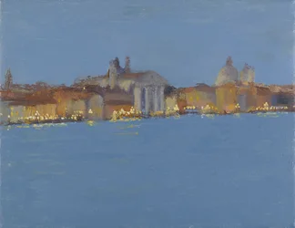 Summer Night Falling on the Zattere, Venice