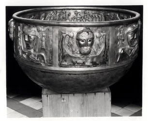 Full-Size Replica of the Gundestrup Cauldron, Original Made 1st Century BC