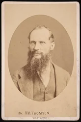 Portrait of Sir William Thomson, 1st Baron Kelvin 1824-1907, 1876