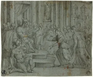 Solomon Receiving the Queen of Sheba