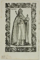 Leaf from Habiti Antichi e Moderni, Plate 92 from Woodcuts from Books of the XVI Century
