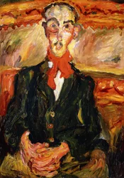 Man in Red Scarf, c.1921