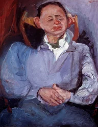 Portrait of Sculptor Oscar Miestchaninoff