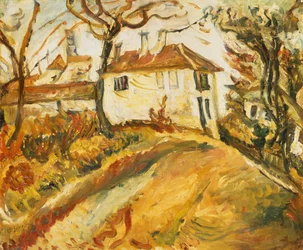 White House on a Hill, c.1918