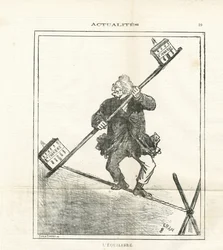 Illustration of Cham (1819-1879) in Le Charivari