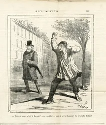 Illustration of Cham (1819-1879) in Le Charivari
