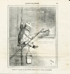 Illustration of Cham (1819-1879) in Le Charivari
