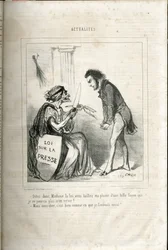 Illustration in Le Charivari