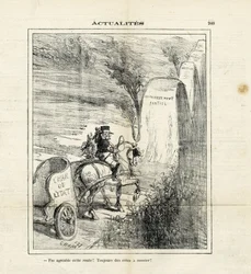 Illustration of Cham (1819-1879) in Le Charivari