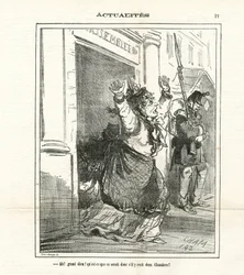 Illustration of Cham (1819-1879) in The Charivari