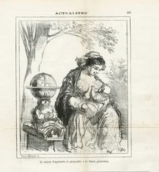 Illustration of Cham in The Charivari