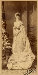 Portrait of Grand Duchess Elizaveta Fyodorovna, Princess Elizabeth of Hesse and by Rhine