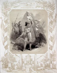 Allegory to the patriotic songs of France
