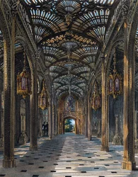 Conservatory, From The History of the Royal Residences