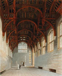 The Gothic Hall, Hampton Court, from 