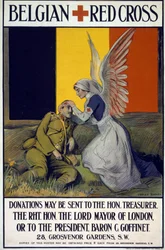 Fundraising Poster for the Belgian Red Cross