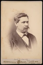 Portrait of Orlando Metcalfe Poe 1832-1895, October 31, 1883