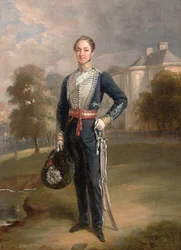 Portrait of Lieutenant George Ramsay of Lixmont, 1838