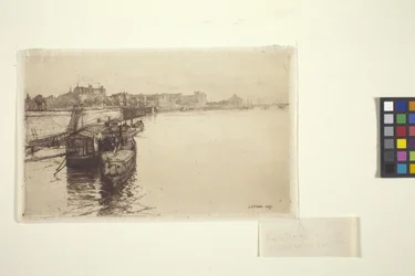 Passenger Boats on the Seine
