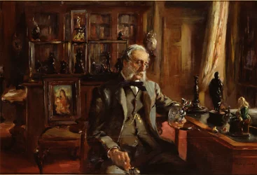 The Collector at Home, late 19th century