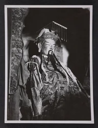 Statue of Gesar, in the Gesar Temple, Shigatse