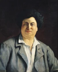 Portrait of Alexandre Dumas pere (1802-70), 1878