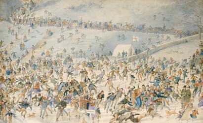 Figures Ice Skating, 1876