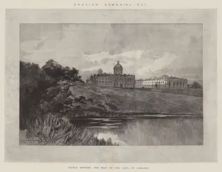 Castle Howard, the Seat of the Earl of Carlisle