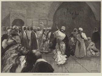 Howling Dervishes in Old Cairo