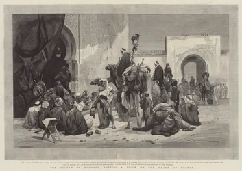 The Sultan of Morocco Putting a Price on the Heads of Rebels