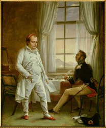 Napoleon I dictating his memorials to General Gourgaud