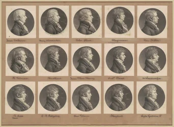 Saint-Mémin Collection of Portraits, Group 26