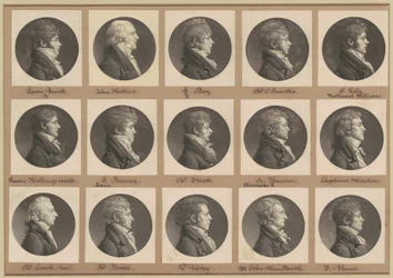 Saint-Mémin Collection of Portraits, Group 28