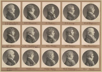 Saint-Mémin Collection of Portraits, Group 29