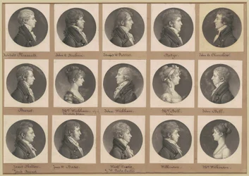 Saint-Mémin Collection of Portraits, Group 43