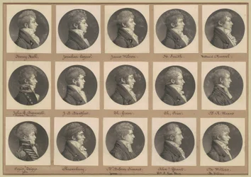 Saint-Mémin Collection of Portraits, Group 46