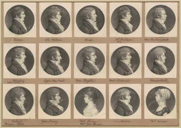 Saint-Mémin Collection of Portraits, Group 47