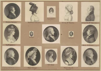 Saint-Mémin Collection of Portraits, Group 50